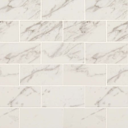Msi Pietra Carrara 2" X 4" Porcelain Mosaic Tile, 10PK ZOR-PT-0461