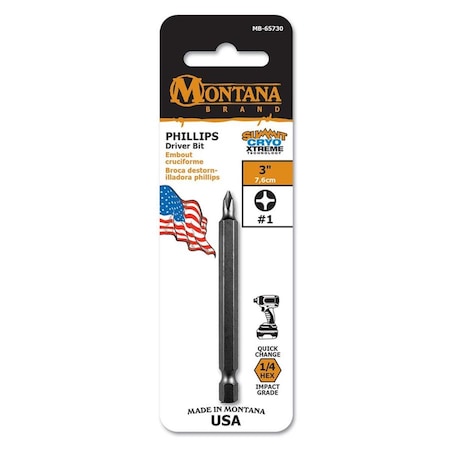 Montana Brand 3 in. Star No.20 Driver Bit, 10PK MB-65736