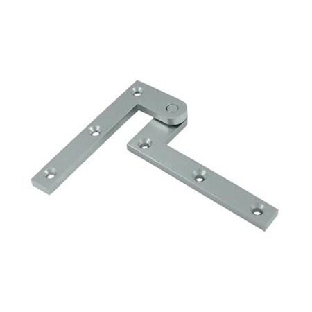 Patioplus 4.37 x 0.62 x 1.87 in. Hinge, Satin Chrome - Solid PA948418
