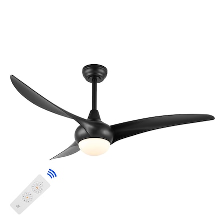 Jonathan Y Aviator 52" 1-Light Coastal Vintage Iron/Plastic Mobile-App/Remote-Controlled 6-Speed Retro Swirl In JYL9718A