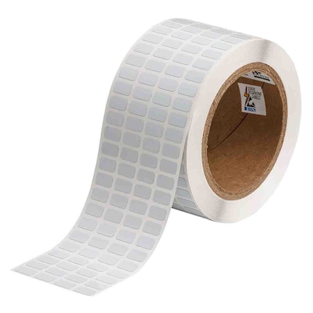 Brady 1 mil Polyimide Circuit Board Labels 0.275 in H x 0.5 in W White 10000/RL THT-96-729-10