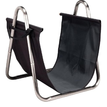 Dagan Log Holder, Pewter & Black LC709