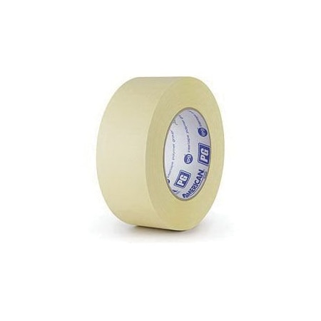 American Tape PG PG27-2 High Temperature Premium Grade Masking Tape, 54.8 m x 48 mm, 7.3 mil THK, Beige, 24PK PG4855