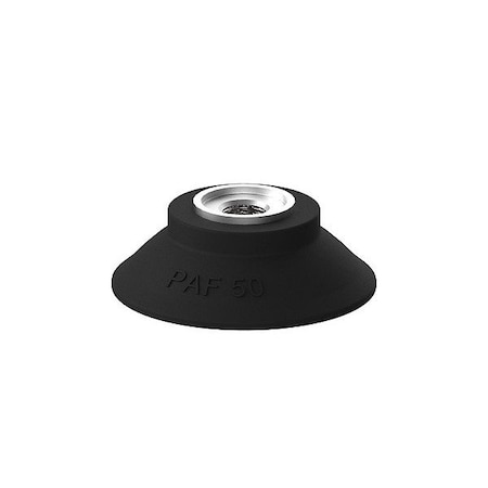 Piab Vacuum Cup, Nitrile/PVC, 50 mm dia., PK5 S.PAF50NP60.G38M.01