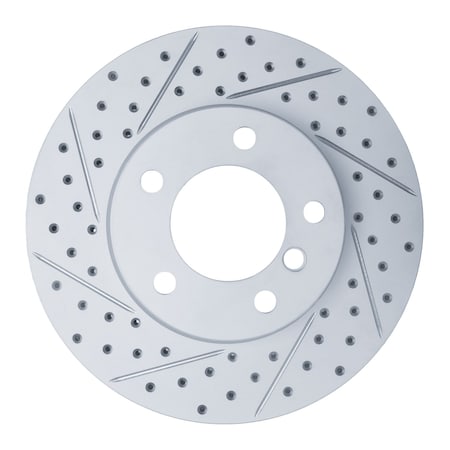 Dynamic Friction Co DFC Geoperformance Rotor - Drilled and Slotted 830-31067L