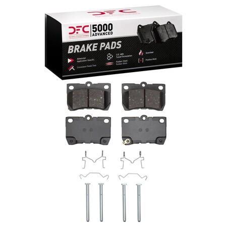 Dfc 5000 Advanced Disc Brake Pad Set,  1551-1113-01