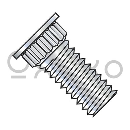 Oxoxo 6-32X5/8 Broaching Type Clinch Stud F/T Phosphor Bronze Electro Tin Plate, 4000PK 371315