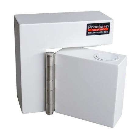 Precision Lock Door Catches White PRECISIONMOUNT-WHT