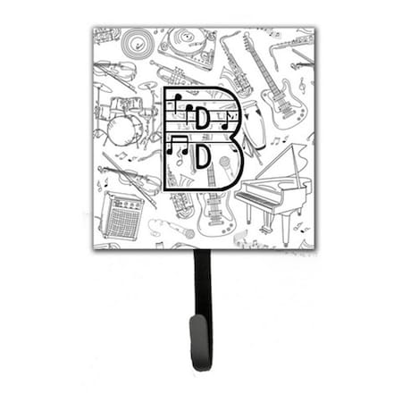 Carolines Treasures Letter B Musical Note Letters Leash and Key Holder CJ2007-BSH4