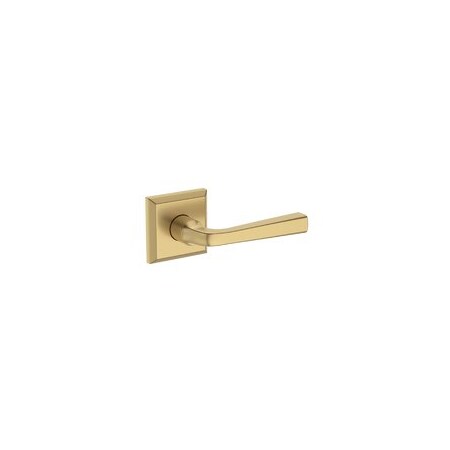 Baldwin Residential Door Levers Full Dummy Right Hand Lifetime Satin Brass FDKINTSR044