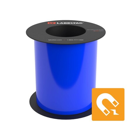 Labeltac Magnetic Supply 6in x 25ft LT9, Blue LT607M-C