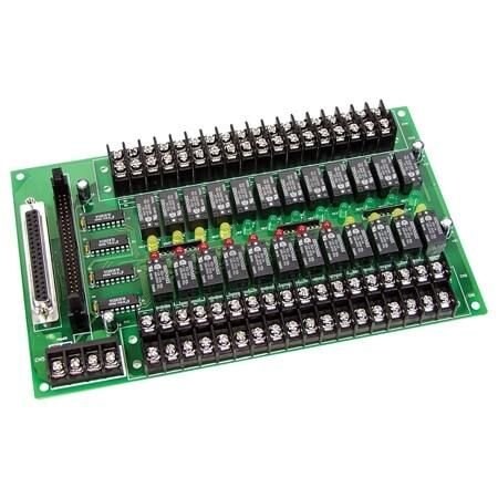 Omega 24 CH RELAY BD 24V W/FLT CBL OME-DB-24R/24