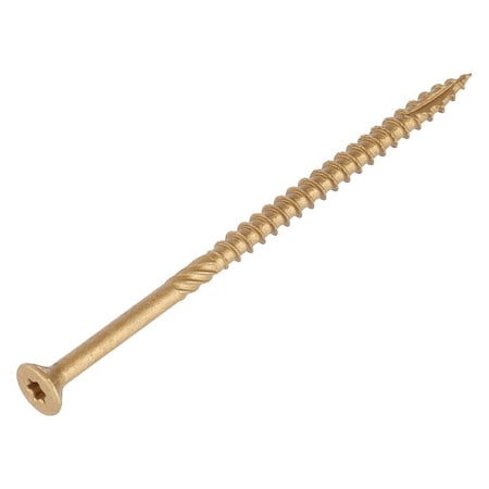 Saberdrive 53300 Deck Screw, No 10 Thread, 4 in L, 480 PK M53300