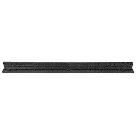 Rubberific RBFE4BK40 Brickface Landscape Edging, 48 in L, L, Rubber, Black RBFE4BK6