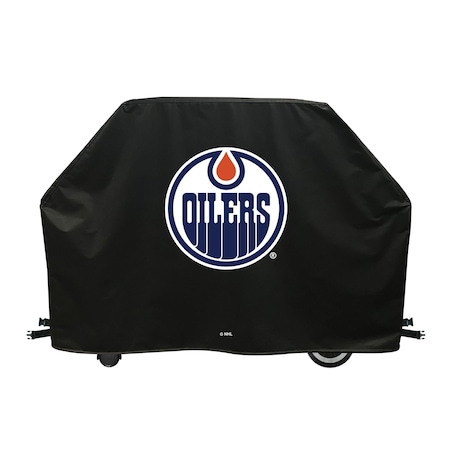 Holland Bar Stool Co 60" Edmonton Oilers Grill Cover GC60EdmOil