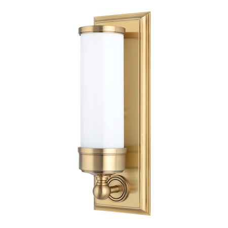 Hudson Valley Lighting Everett 1 Light Bath And Vanity 4.75 In. Aged Brass 371-AGB
