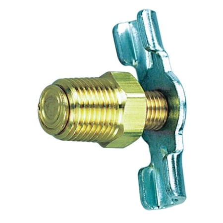 Tru-Flate 0.25 in. Drain Cock In Brass T2F-21557