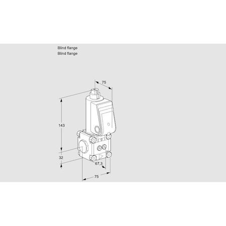 Honeywell Kromschroder VAS1-0/NW KS88002581