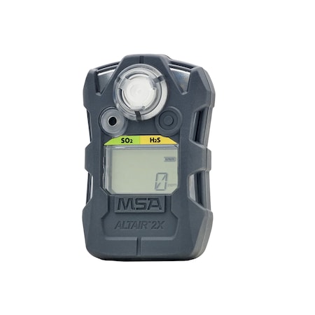 Msa Safety ALTAIR 2XT, SO2/H2S-LC (SO2: 2, 5; H2S: 10, 15), Charcoal 10153985