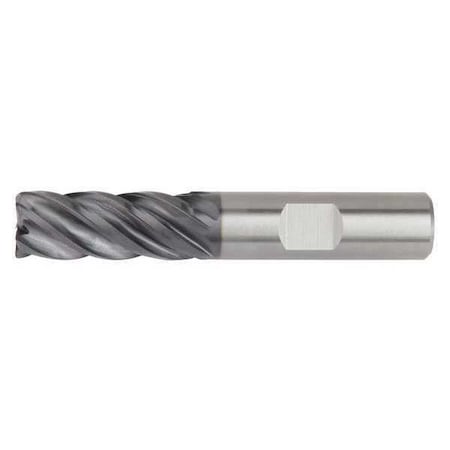 Widia Cor Rad End Mill, 1", Carb, 0.0600" rad 5V0C25008CW