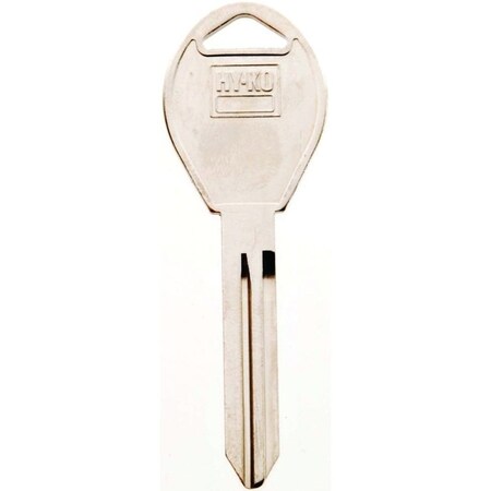 Hy-Ko Automotive Key Blank, Brass, Nickel, For: Nissan Vehicle Locks 11010DA34