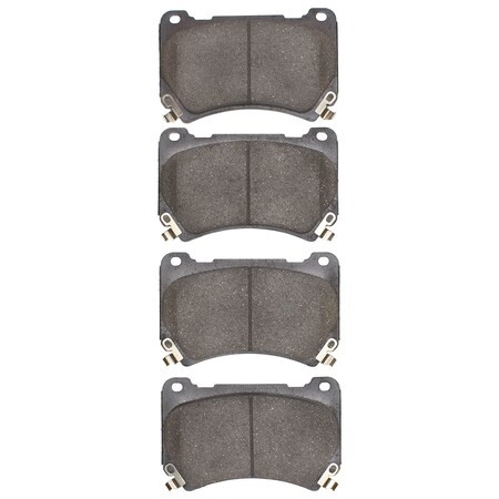 Dynamic Friction Co 5000 ADVANCED BRAKE PADS-CERAMIC 1551-1396-00