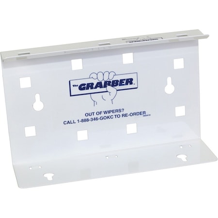 Wypall The Grabber Wiper Dispenser for Wypall Wipes (09352), For Pop-Up Boxes, White 09352