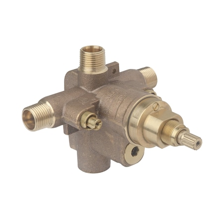 Symmons Pressure-Balancing Shower Mixing Valve with VersaFlex Integral Diverter and EasyService Stops S261XBODY