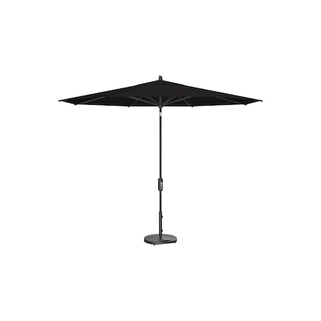 Treasure Garden 11 ft Patio Umbella, aluminum, fiberglass ribs, outdoor, Black UM841-09 5408 Black