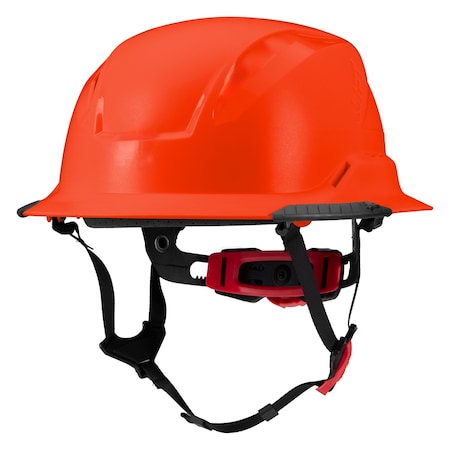 Lift Safety RADIX TYPE 2 FULL BRIM NON-VENTED (Hi-Viz Orange) - ANSI-C, TYPE 2 HRXF-25OE2