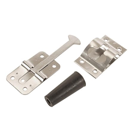 Overtime E225 3.75 In. Entry Door Holder, Stainless Steel OV344534