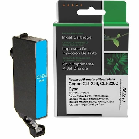 Clover Imaging Group Imaging Remanufactured Cyan Ink Cartridge 117798