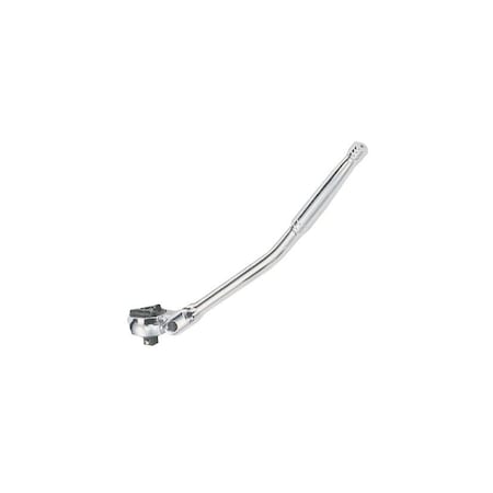 Genius Tools 3/8in Dr. Bent Handle Flex Head Ratchet 383383L