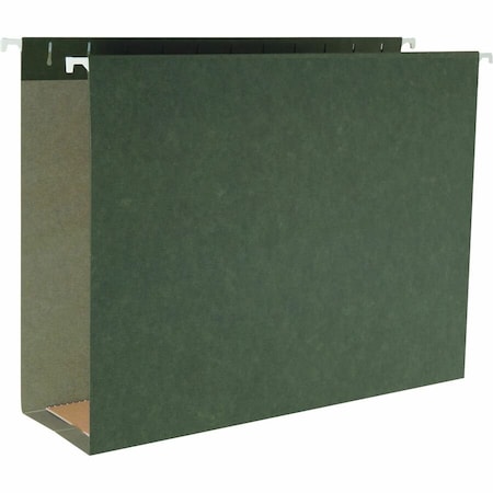 Business Source Hanging File Folder, Green, PK25 BSN43852