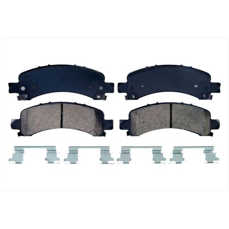 Wagner Brake ZD974A CeRAMic Rear Brake Pads - GMC Yukon 2003-2006 W66-ZD974A