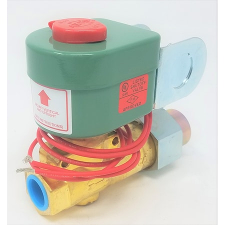 Asco 1/2in 120v Oil Valve 170# Max .78 Cv JB8266D061L 120/60 110/50