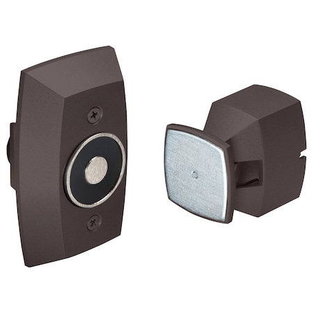 Rixson Electromagnetic Door Holder/Release, Floor Mounted, Dark Bronze Painted 998M 690