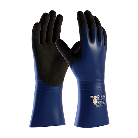 Atg Nitrile Coated Glove with Nylon / Elastane Liner and Non-Slip Grip on Palm & Fingers, 12PK 9900