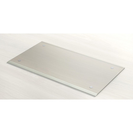 Lorell Desk Pad, 36" x 20", Tempered Glass LLR39659