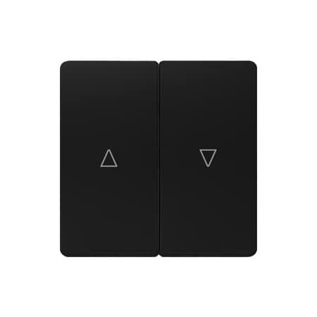 Siemens DELTA i-system soft black Rocker switch with shutter symbols for shutter 5TG6214-0SB00