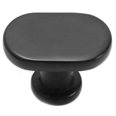 Mng Hardware Aspen Oval Knob - Matte Black 81220