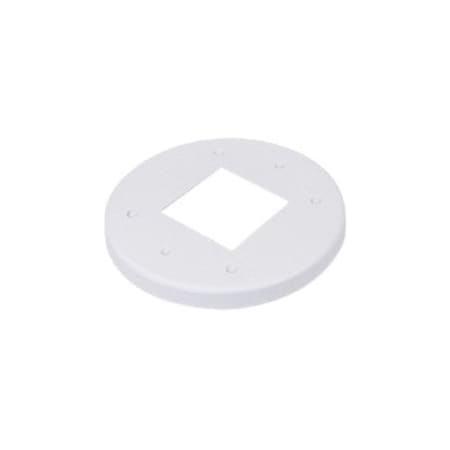 Vivotek AM-51G Mounting Plate for Gang Box, Electrical Box, Network Camera - White - SECC AM-51G
