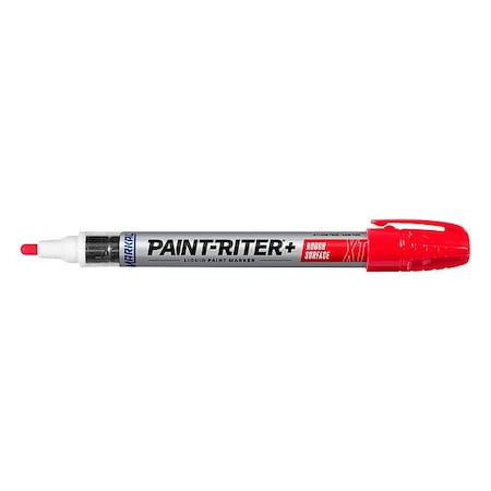 Markal Paint Marker, Medium Tip, Red Color Family, Paint 97252
