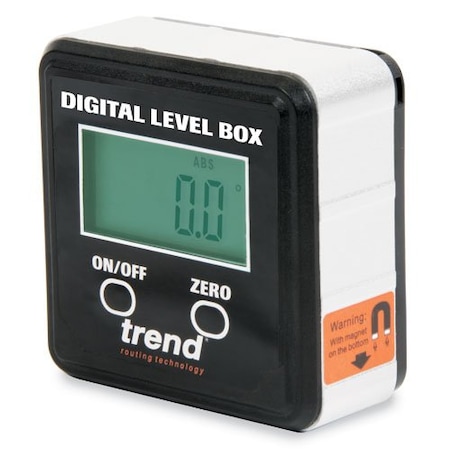 Trend Tool Technology Digital Level Box, Magnetic Base, LCD Display, Accurate Angle Finder, DLB U*DLB