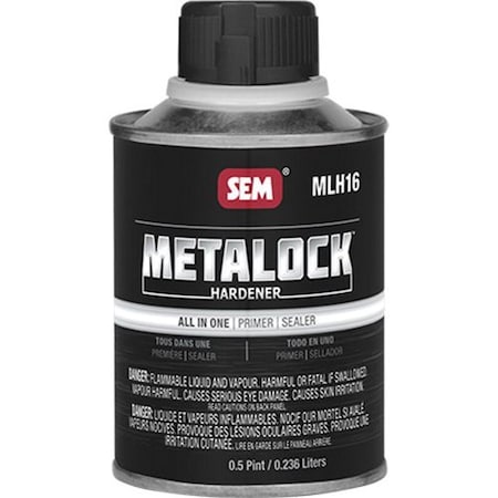 Sem Metalock Hardener, 0.5 pt Aerosol Can, Clear to Amber, Liquid, Use With: DTM High Build Primer MLH16