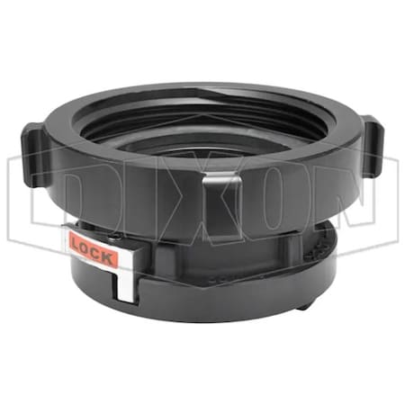 Dixon Rocker Lug Female Adapter with Buna-N Gasket, 4 x 4-1/2 in, Storz x Rigid Female NST NH, 70DegF FSA4045F