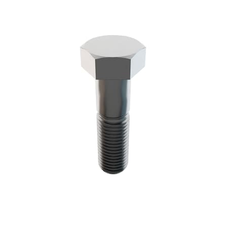 Zoro Select 18-8, 1-3/8"-6 Hex Head Cap Screw, Plain Stainless Steel, 5 in L 1-H-137C-500