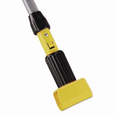 Rubbermaid Commercial 60 in L Mop and Broom Handles, Gray/Yellow, FGH226000000 FGH226000000