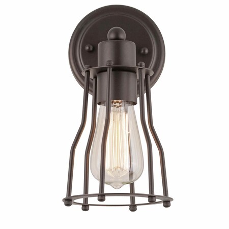 Jonathan Y Evelyn 5.13" 1-light Metal Vanity Light, Oil Rubbed Bronze JYL7419A