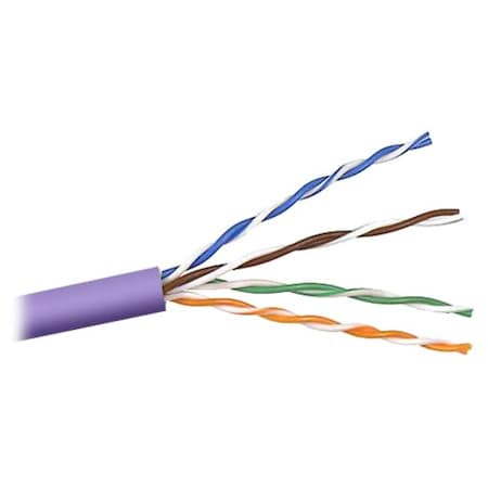Belkin Patch Cable - Bare Wire - Bare Wire - 1000 Ft - Utp ( Cat 5 ) A7J304-1000-PUR